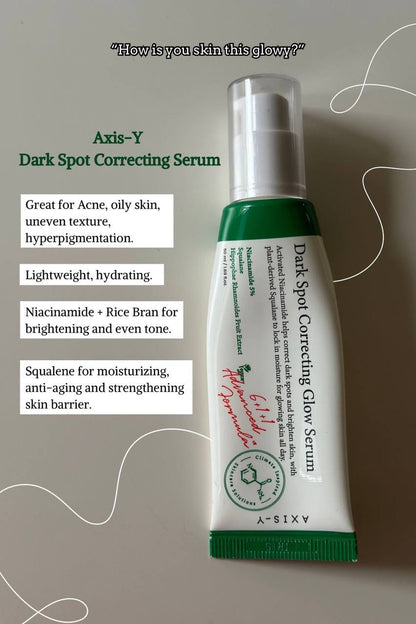 Axis-Y Dark Spot Correcting Glow Serum 50ml